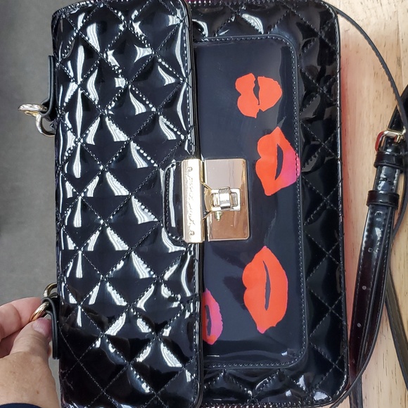 Betsey Johnson Crossbody Satchel With Charms Excellent and Super Cute! - Picture 5 of 15